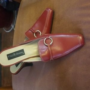 Slip on healed shoes